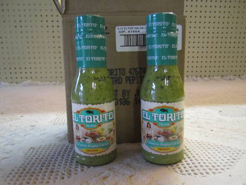 lot 59 image: Case of 6 El Torito Cilantro Pepita...