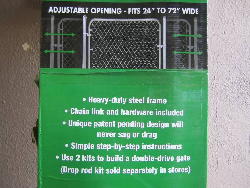 lot 91 image: Yard Gard Fit-Right Adjustable Chai...