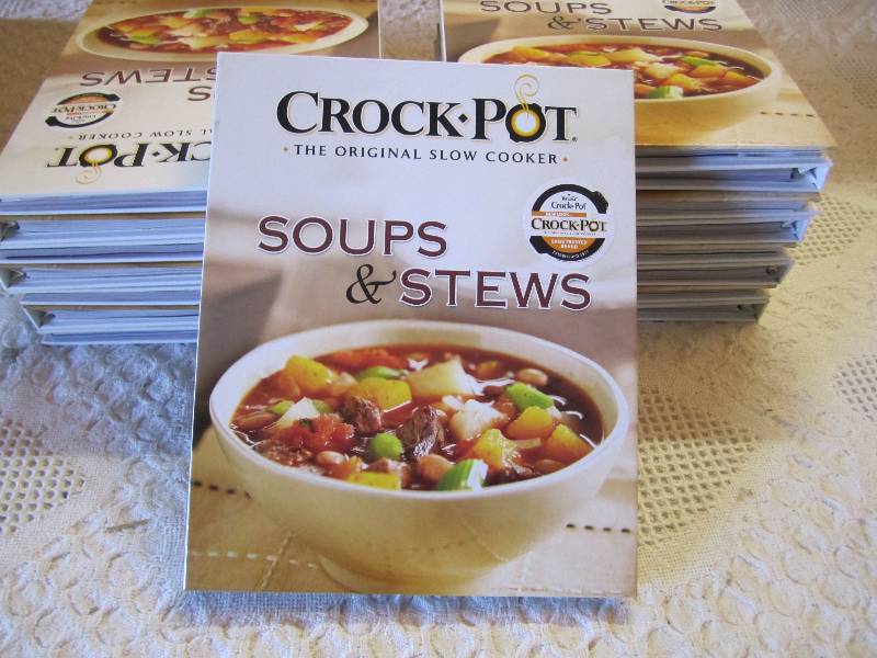 lot 117 image: Lot of 16 Crock Pot Cook Books Soup...