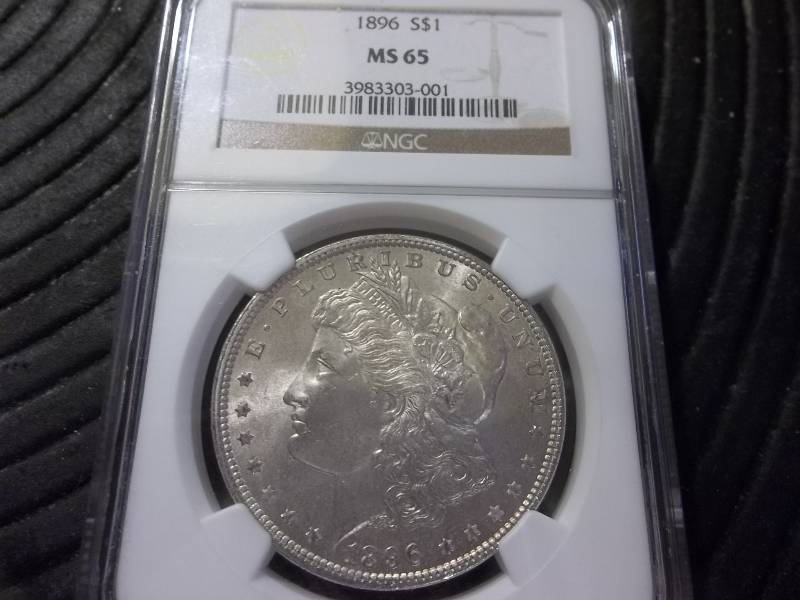 lot 23 image: 1896 Morgan Silver Dollar