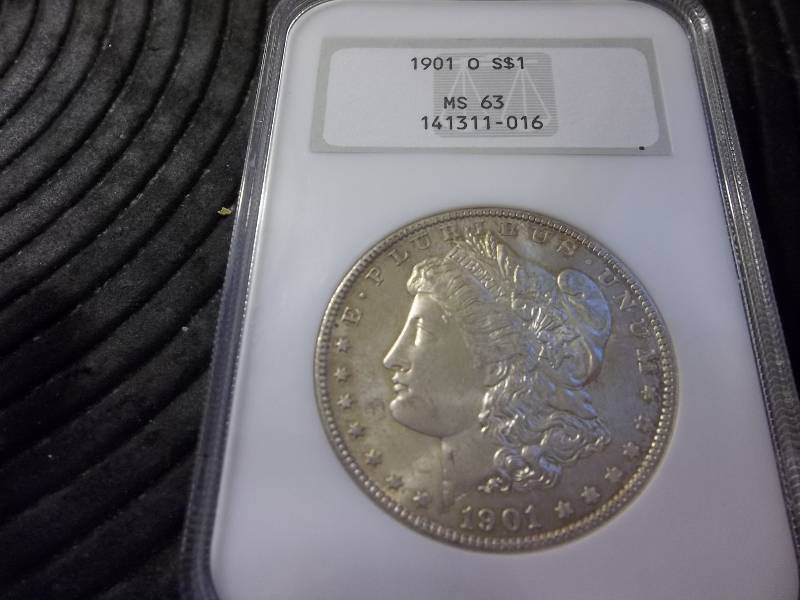 lot 25 image: 1901 O Morgan Silver Dollar