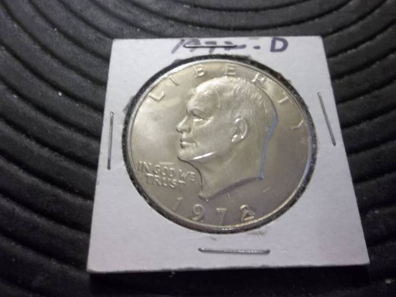 lot 43 image: 1972 D Ike Uncirculated   Dollar