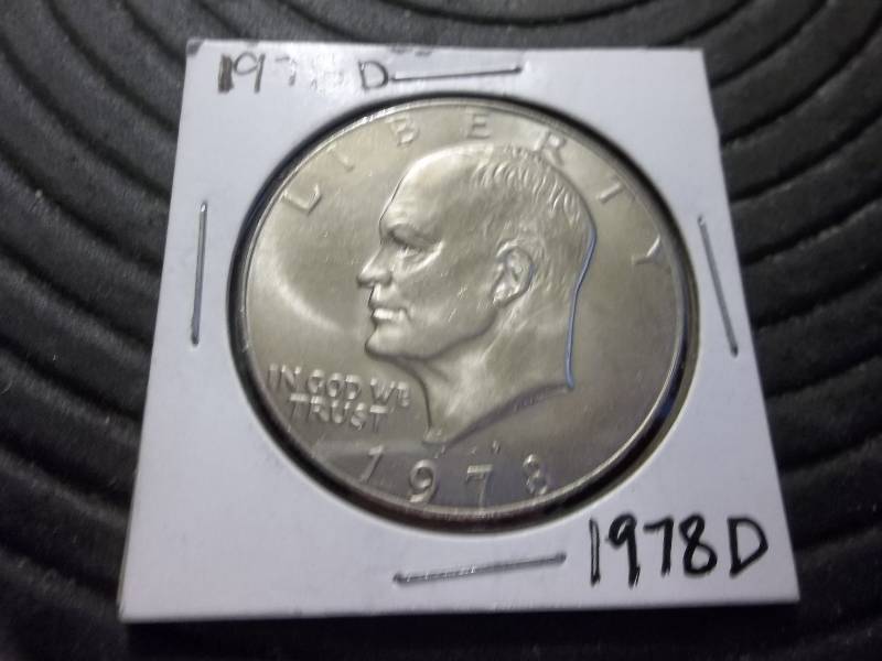 lot 51 image: 1978 D Ike Dollar