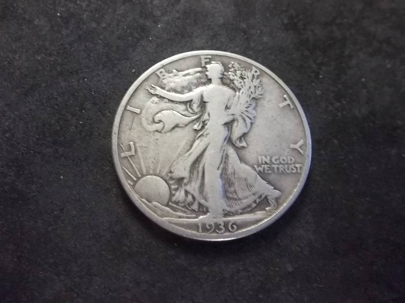 lot 78 image: 1936 S Walker Half Dollar