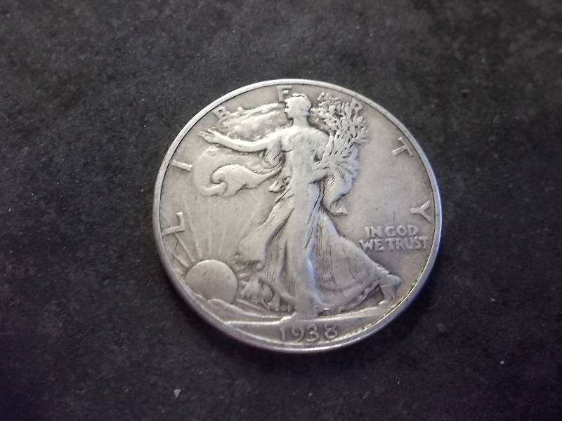 lot 82 image: 1938 D Walker Half Dollar