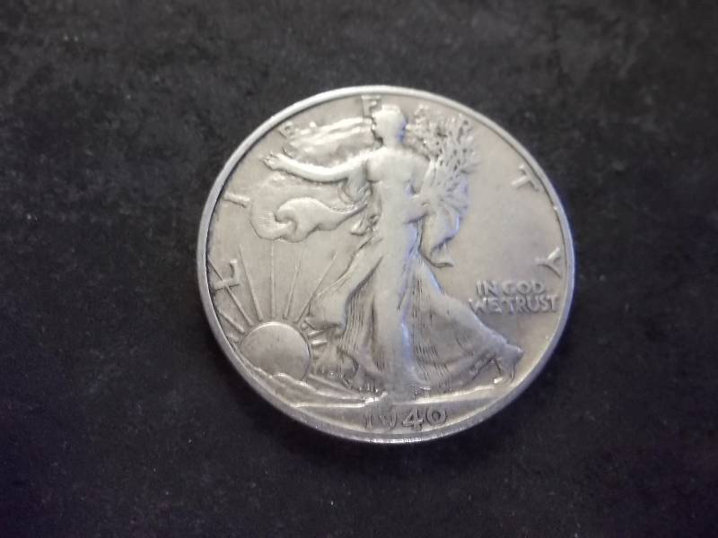lot 86 image: 1940 S Walker Half Dollar