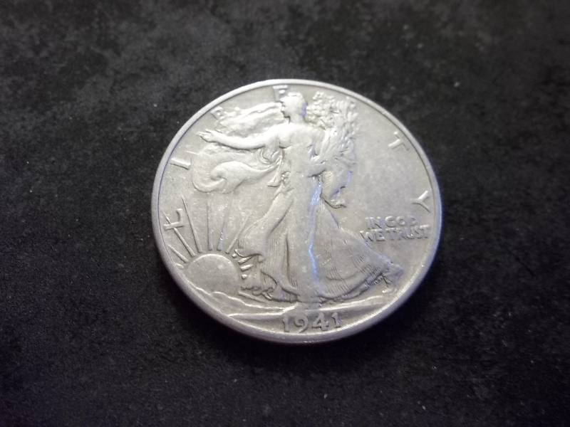 lot 89 image: 1941 S Walker Half Dollar