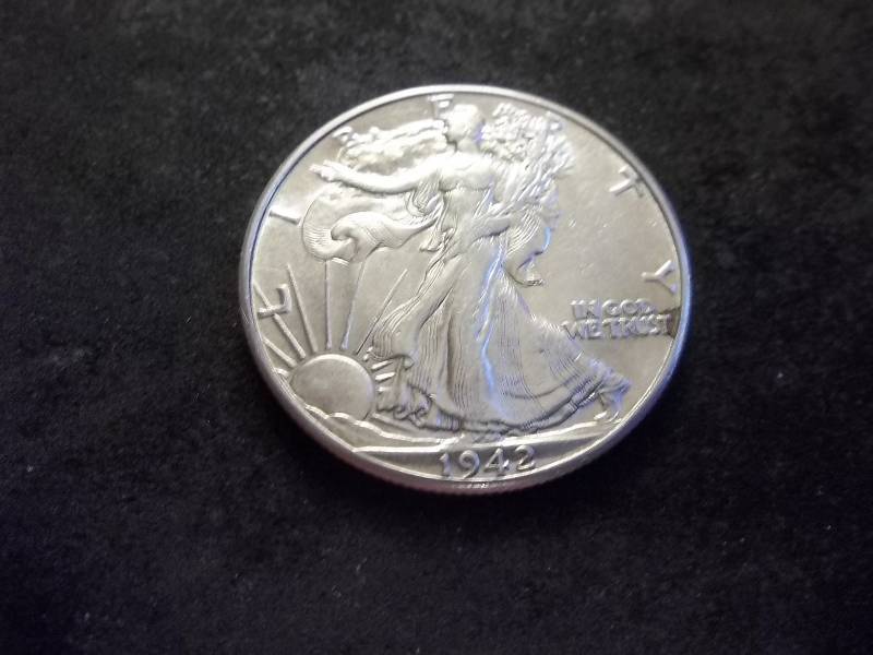 lot 90 image: 1942  Walker Half Dollar