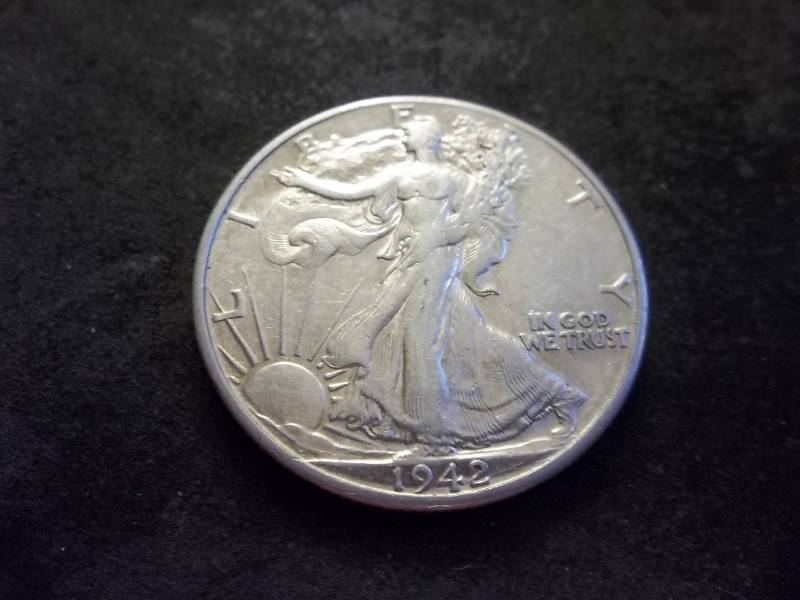 lot 91 image: 1942 D Walker Half Dollar