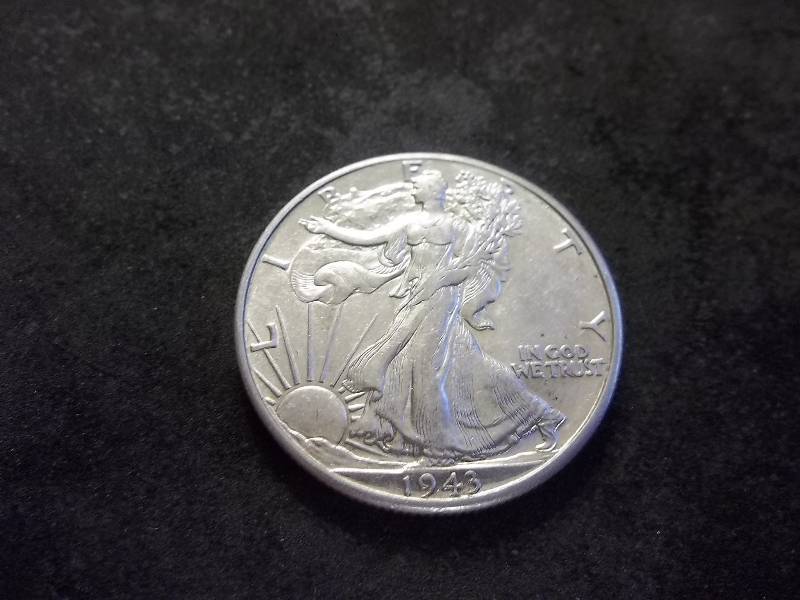 lot 94 image: 1943 D  Walker Half Dollar