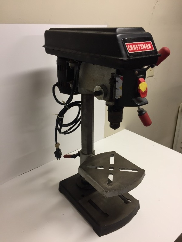 Craftsman 9 Inch Drill Press Model 137.219030 Induction Motor 120V 3100 RPM Craftsman 9 Inch Drill Press Model 137.219030 Induction Motor 120V 3100 RPM