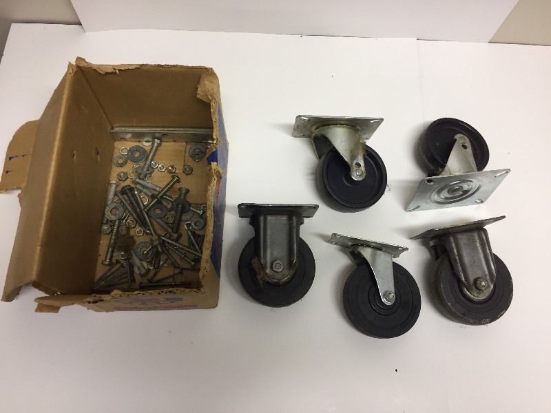 lot 14 image: Caster Cart Wheels