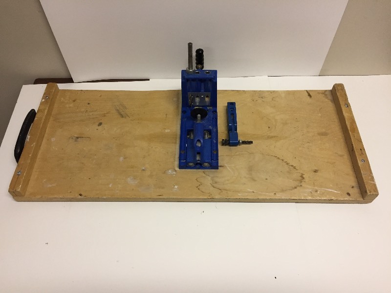 lot 16 image: KREG Pocket Hole System Mounted