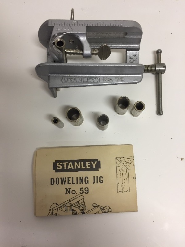 lot 17 image: Stanley No. 59 Doweling Jig