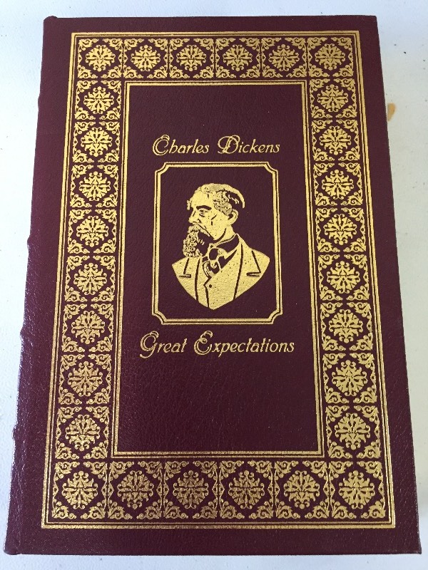 lot 27 image: Collectors Edition Leather Bound Book - Charles Dickens Great Expectations
