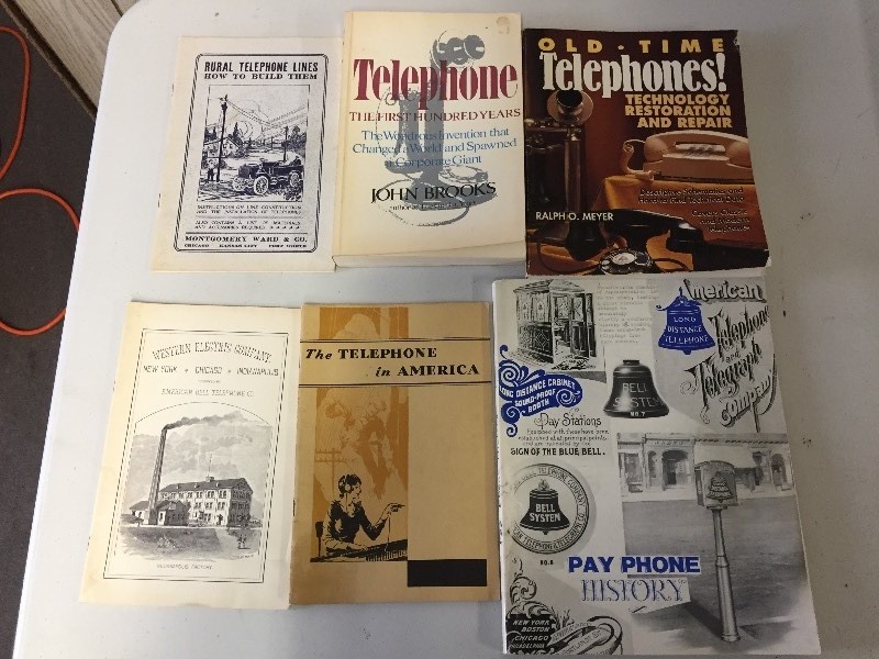 lot 35 image: Telephone History Books