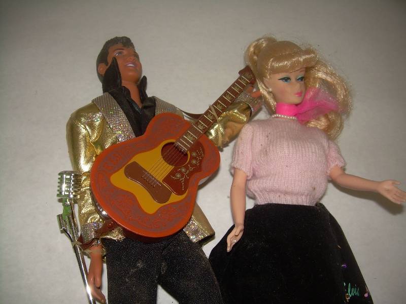2 COLLECTIBLE ELVIS DOLLS
