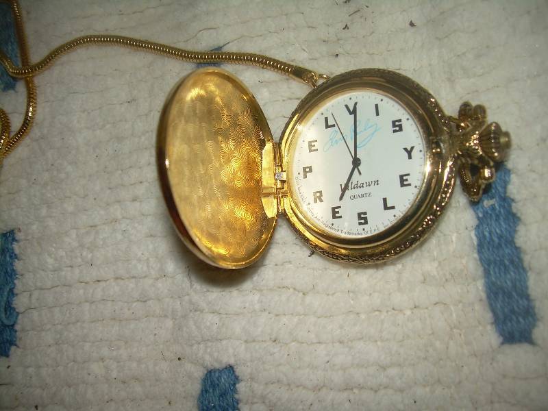 COLLECTIBLE ELVIS POCKET WATCH