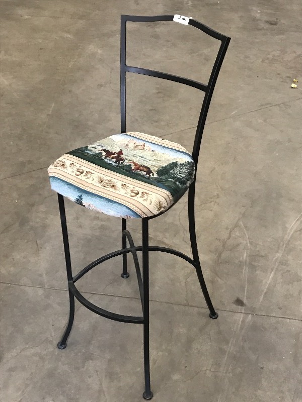 lot 32 image: Western Bar Stool