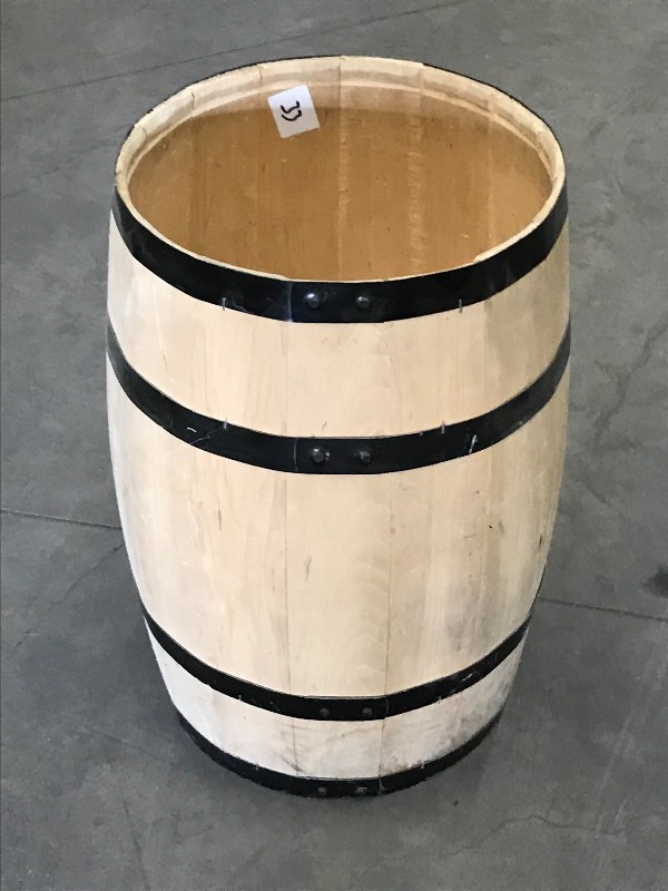 lot 33 image: 24 Wooden Barrel