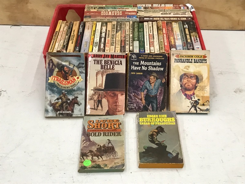 lot 46 image: Assorted Western Theme Books
