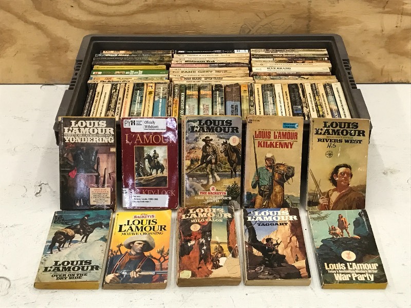 lot 44 image: Assorted Western Theme Books