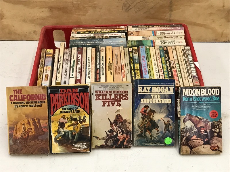 lot 47 image: Assorted Western Theme Books