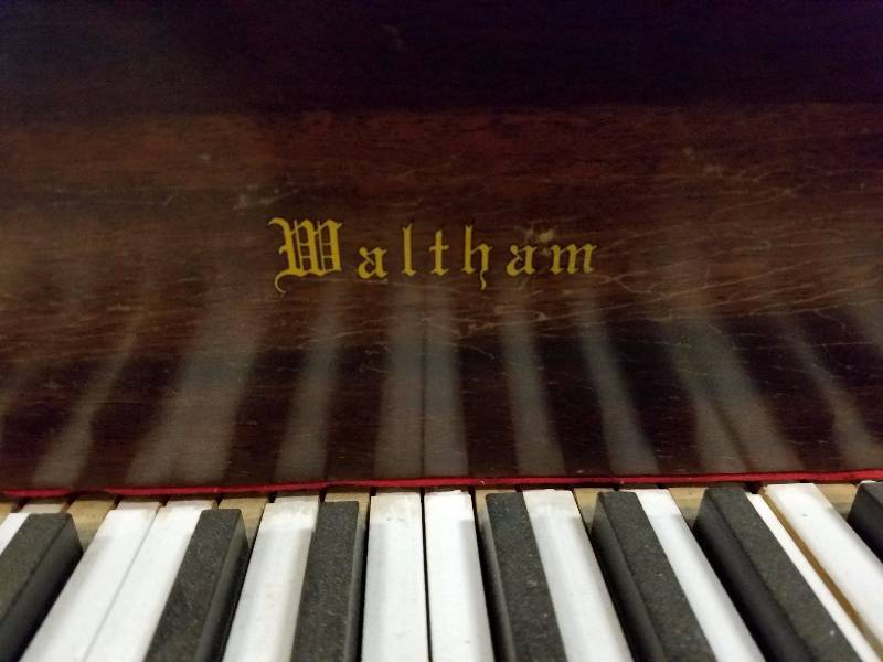 lot 15 image: Waltham Antique Piano and Rolls