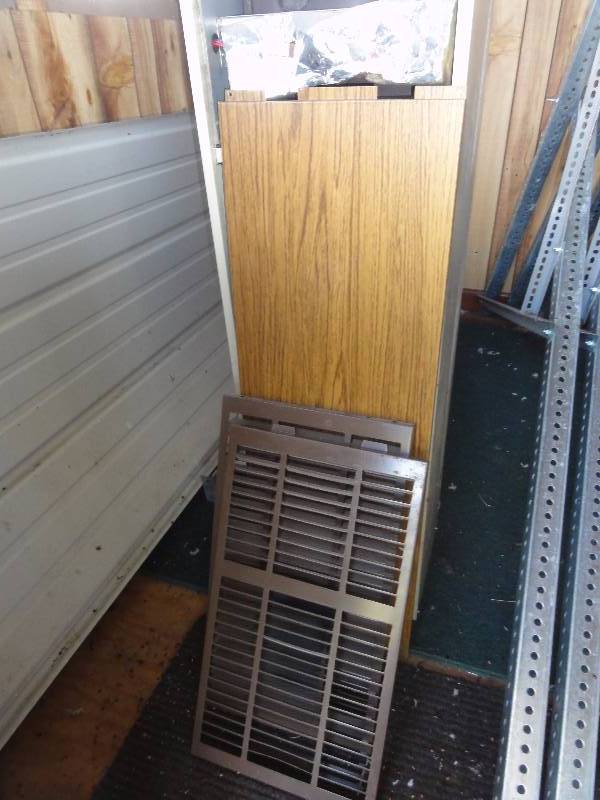 7 propane wall furnace, used in the spring of 2017