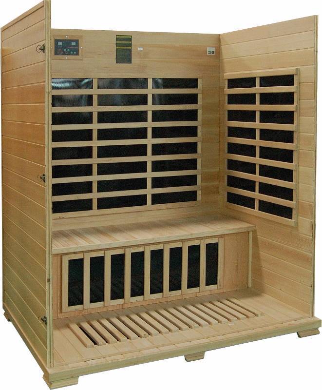 New - 3 Person Infrared Sauna