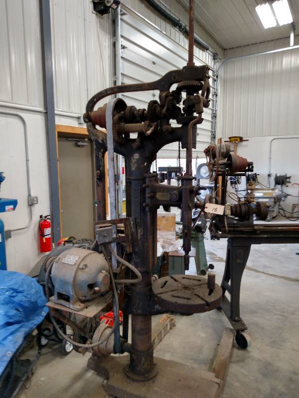 lot 18 image: Cincinnati 20 Drill Press, 5 hp, 3...