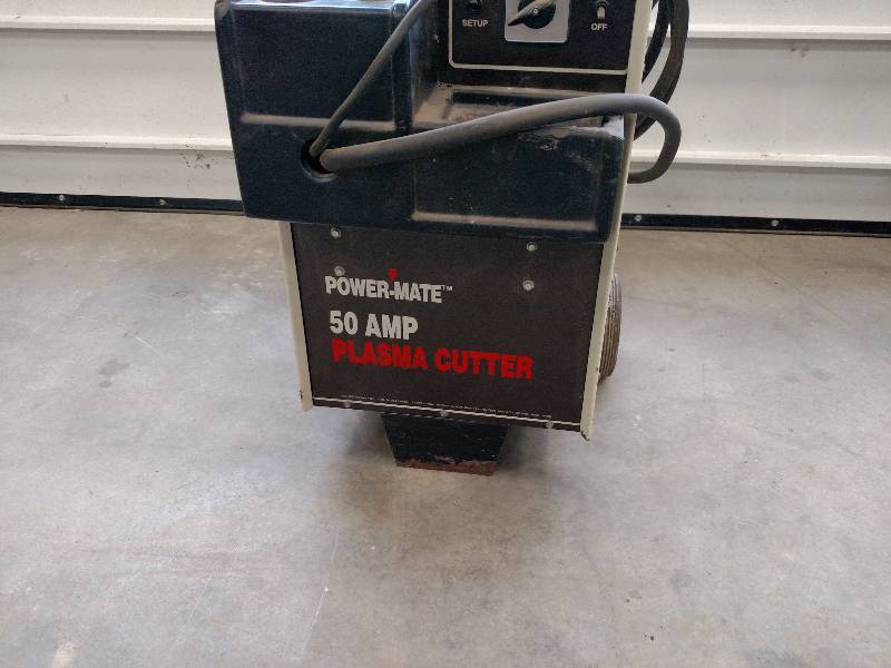 lot 30 image: Powermate 50 Amp Plasma Cutter, 220...