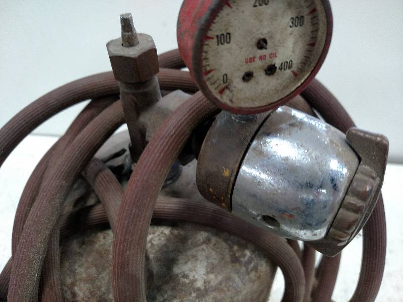lot 37 image: Acetylene Tank & Torch...