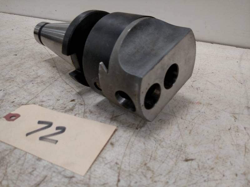 lot 72 image: 4 Boring Head, 50 Taper...