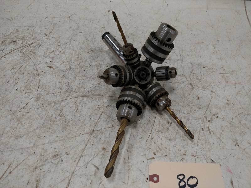 lot 80 image: Turret Head DrillTap Fixture, R8...