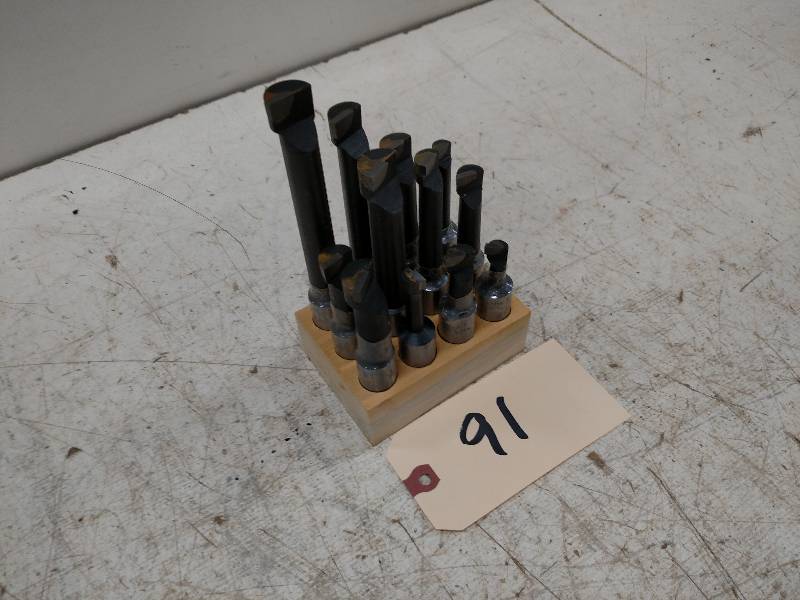 lot 91 image: 12 pc. Boring Bar Set...