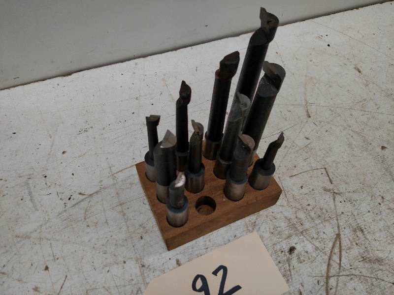 lot 92 image: 11 pc. Boring Bar Set...