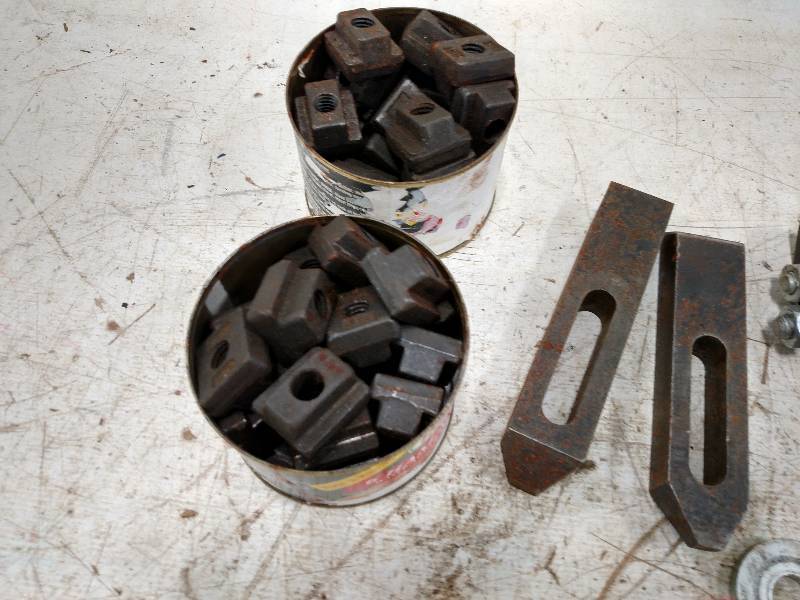 lot 111 image: Asstd T-Nuts, & Hold Downs...