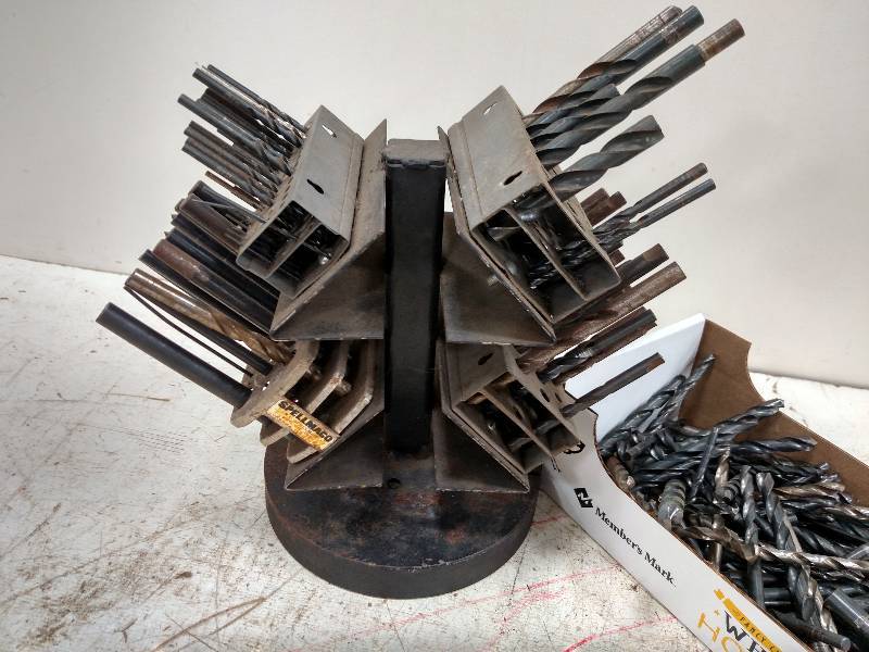 lot 119 image: Rotating Drill Index Stand & Asstd...
