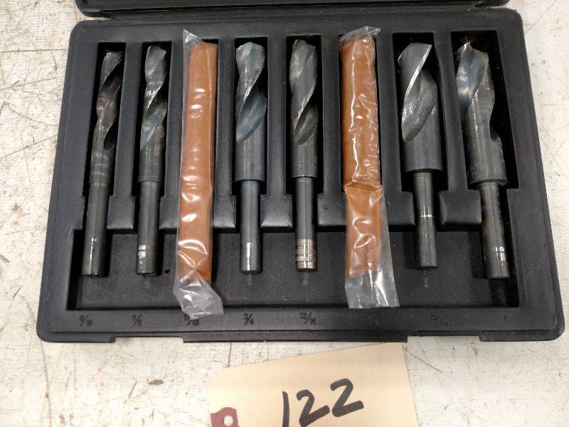 lot 122 image: 12 Silver & Deming Drills...