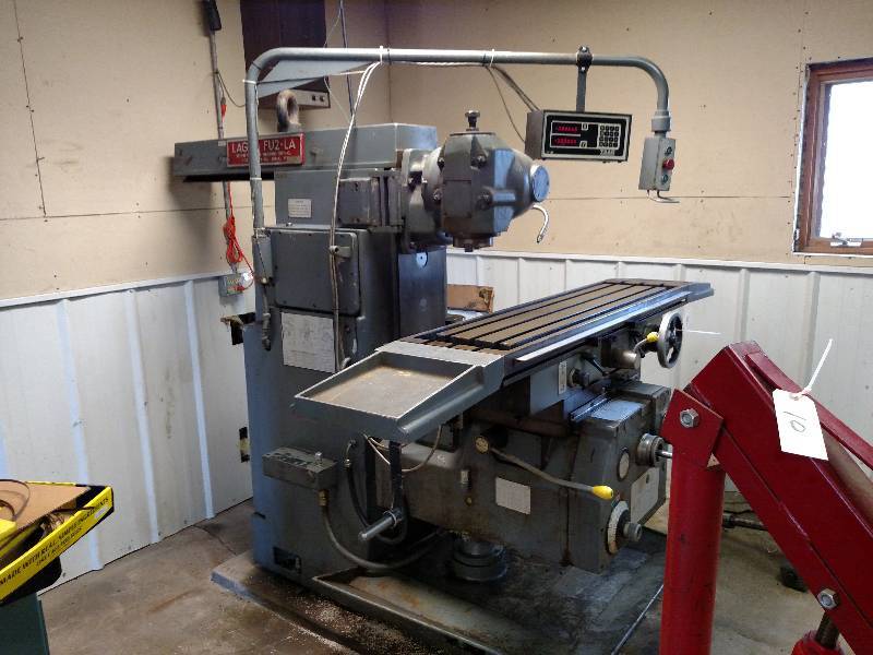 lot 3 image: Lagun FU2-LA Universal Mill, 7.5 hp...