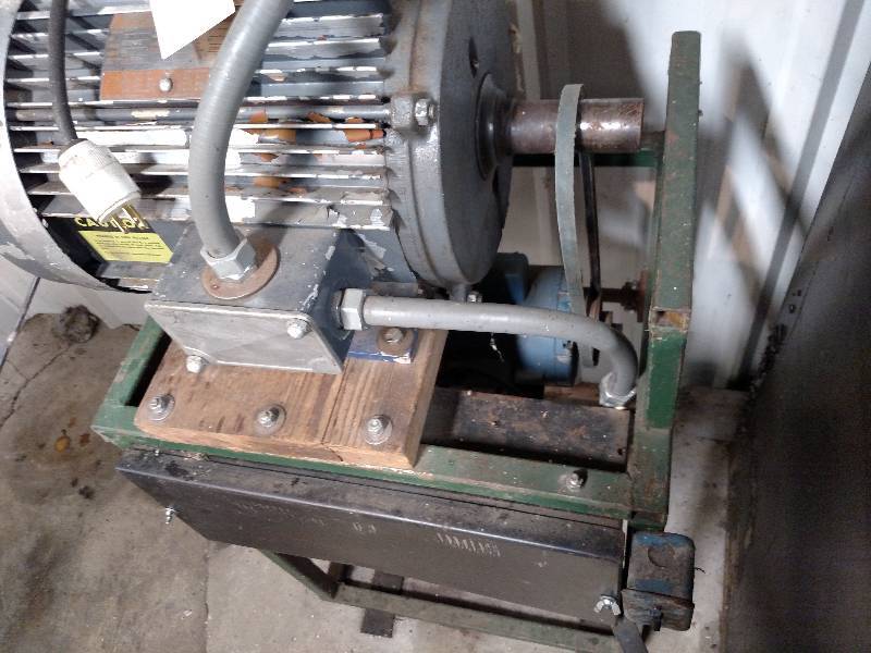 lot 11 image: Rotary Phase Converter, 15 hp, 3 Ph...