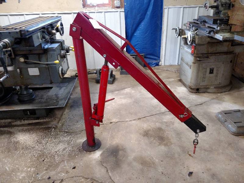 lot 10 image: Cherry Picker, Pipe Mounted, 3 Ton ...