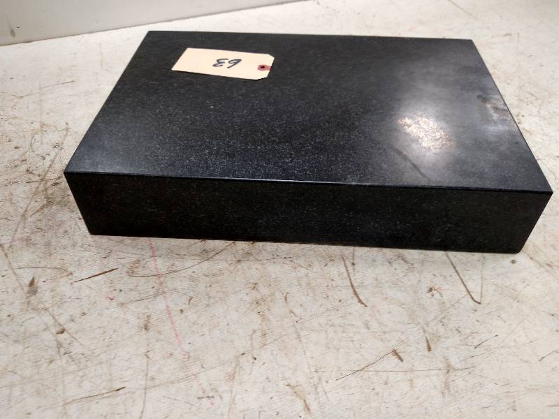 lot 63 image: Black Granite Surface Plate, 18x12x...
