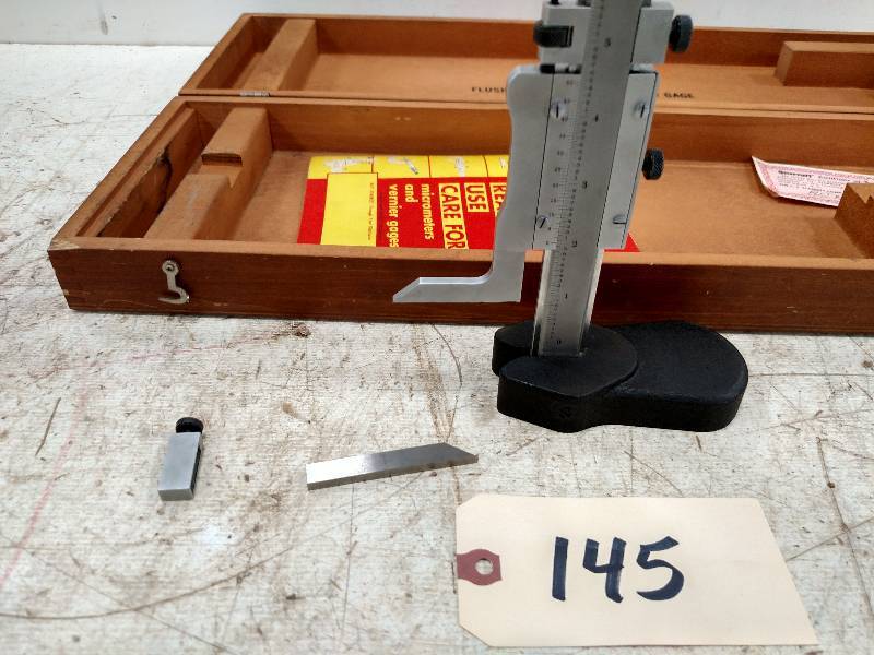 lot 145 image: Starrett 20 Height Gage...