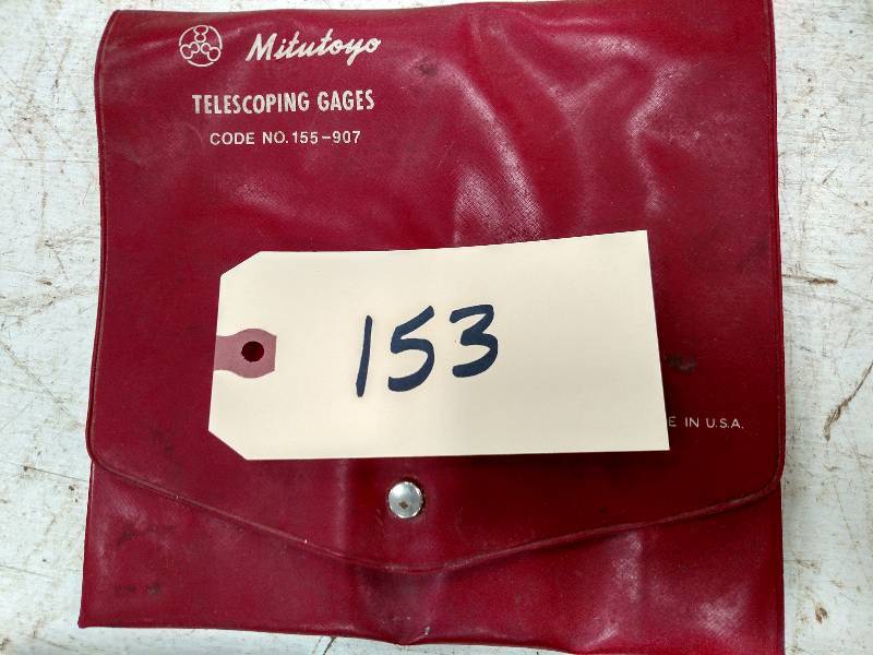 lot 153 image: Mitutoyo Telescoping Gages...