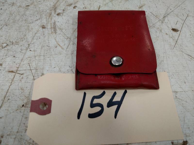 lot 154 image: Starrett Small Hole GAGES...