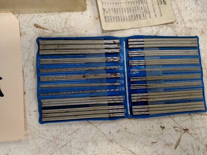 lot 155 image: TC Thread Measuring Wires...