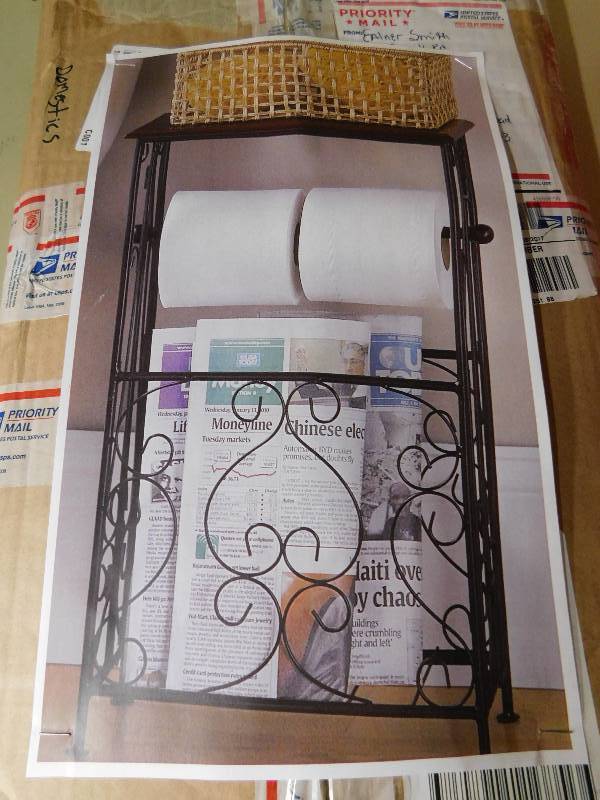 Bath Organizer Black
