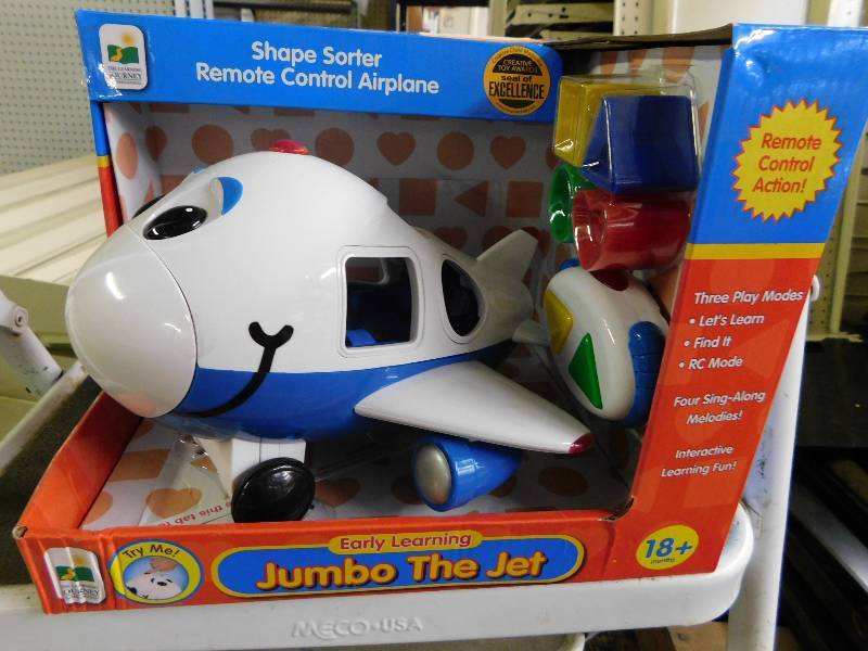 Jumbo Jet Shape Sorter RC Multi